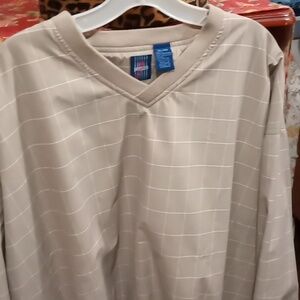 Jantzen lined Jersey Windbreaker Pullover .New with out tags. Sz XL